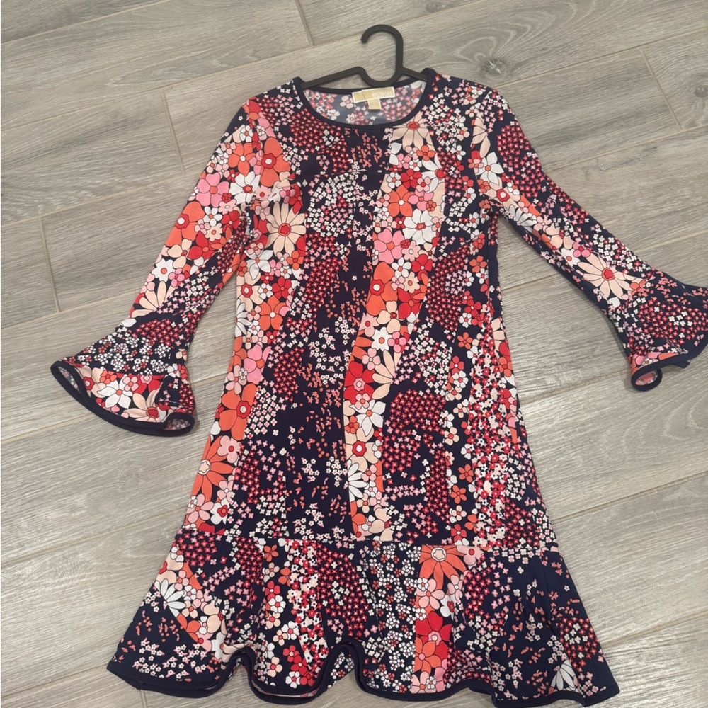 Michael kors Floral Long Sleeve Dress